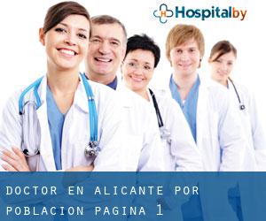 Doctor en Alicante por población - página 1