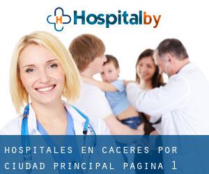 hospitales en Cáceres por ciudad principal - página 1