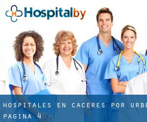 hospitales en Cáceres por urbe - página 4